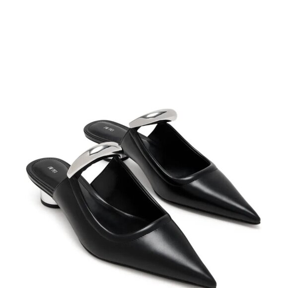 JW PEI Shoes - JW PEI Black Women's Mule Shoes Size 11 NWT